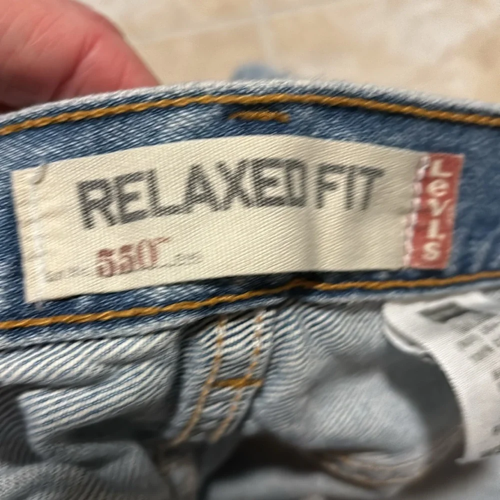 Men’s Levi’s 550 light denim jeans relaxed fit size W36 L32